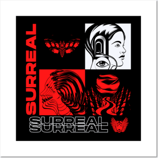 Surreal - Techno Music - Techno Merch Posters and Art